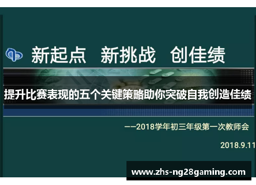 提升比赛表现的五个关键策略助你突破自我创造佳绩